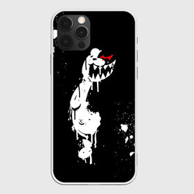Чехол для iPhone 12 Pro Max с принтом Monokuma paint в Петрозаводске, Силикон |  | danganronpa | eye | monokuma | paint | аватар | антагонист | брызги | глаз | игрушка | краска | медведь | монокума | мягкая | панда | потёки | робот