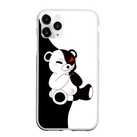 Чехол для iPhone 11 Pro Max матовый с принтом Monokuma в Петрозаводске, Силикон |  | Тематика изображения на принте: danganronpa | eye | monokuma | аватар | антагонист | глаз | игрушка | медведь | монокума | мягкая | панда | робот