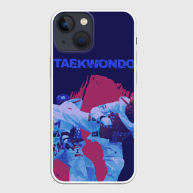 Чехол для iPhone 13 mini с принтом Taekwondo в Петрозаводске,  |  | taekwondo | восточные единоборства | единоборства | теквондо | тхэквондо | тэквондо