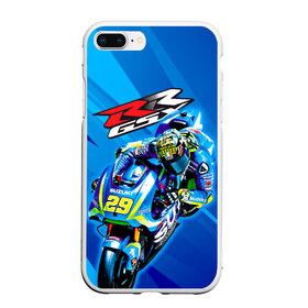 Чехол для iPhone 7Plus/8 Plus матовый с принтом Suzuki MotoGP в Петрозаводске, Силикон | Область печати: задняя сторона чехла, без боковых панелей | bike | bikes | moto | moto gp | motogp | motorcycle | suzuki | suzuki moto gp | suzuki motogp | байкер | мото | мото гп | мотогонки | мотогп | мотоцикл | мотоциклист | мотоциклы | сузуки | сузуки мото | сузуки мотогп