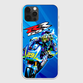 Чехол для iPhone 12 Pro с принтом Suzuki MotoGP в Петрозаводске, силикон | область печати: задняя сторона чехла, без боковых панелей | bike | bikes | moto | moto gp | motogp | motorcycle | suzuki | suzuki moto gp | suzuki motogp | байкер | мото | мото гп | мотогонки | мотогп | мотоцикл | мотоциклист | мотоциклы | сузуки | сузуки мото | сузуки мотогп