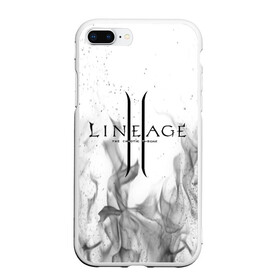 Чехол для iPhone 7Plus/8 Plus матовый с принтом LINEAGE 2 в Петрозаводске, Силикон | Область печати: задняя сторона чехла, без боковых панелей | armor | characters | erak note | kim sung hwan | lineage | lineage 2 | lineage antharas | lineage eternal | minimalism | shield | twilight resistance | warrior | персонажи