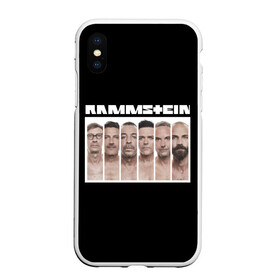 Чехол для iPhone XS Max матовый с принтом Rammstein в Петрозаводске, Силикон | Область печати: задняя сторона чехла, без боковых панелей | kruspe | lindemann | metal | oliver | rammstein | richard | riedel | rock | till | кристиан | круспе | линдеманн | лоренц | метал | оливер | рамштайн | ридель | рихард | рок | тилль