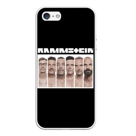 Чехол для iPhone 5/5S матовый с принтом Rammstein в Петрозаводске, Силикон | Область печати: задняя сторона чехла, без боковых панелей | kruspe | lindemann | metal | oliver | rammstein | richard | riedel | rock | till | кристиан | круспе | линдеманн | лоренц | метал | оливер | рамштайн | ридель | рихард | рок | тилль