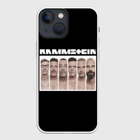 Чехол для iPhone 13 mini с принтом Rammstein в Петрозаводске,  |  | kruspe | lindemann | metal | oliver | rammstein | richard | riedel | rock | till | кристиан | круспе | линдеманн | лоренц | метал | оливер | рамштайн | ридель | рихард | рок | тилль