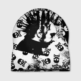 Шапка 3D с принтом Король и Шут в Петрозаводске, 100% полиэстер | универсальный размер, печать по всей поверхности изделия | punk | rock | skull | киш | король | король и шут | михаил горшенев | панки | рок | русский рок | черепа | шут