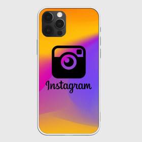 Чехол для iPhone 12 Pro Max с принтом Instagram в Петрозаводске, Силикон |  | insta | instagram | instagramm | social | видео | инста | инстаграм | инстаграмм | приложение | социальная сеть | фото