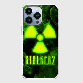 Чехол для iPhone 13 Pro с принтом S.T.A.L.K.E.R. 2 в Петрозаводске,  |  | chernobyl | pripyat | s.t.a.l.k.e.r. 2 | shadow of chernobyl | stalker | stalker 2 | воля | меченый | припять | свобода | свобода воля | сталкер | сталкер 2 | тени чернобыля | чернобыль