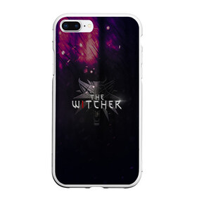 Чехол для iPhone 7Plus/8 Plus матовый с принтом Ведьмак Witcher в Петрозаводске, Силикон | Область печати: задняя сторона чехла, без боковых панелей | geralt | neflix | serial | serials | witcher | ведьмак | геральт | сериал | сериалы | цирилла