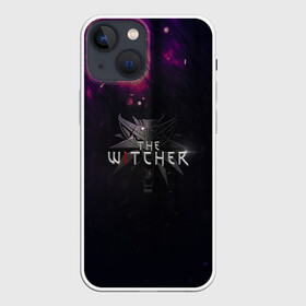 Чехол для iPhone 13 mini с принтом Ведьмак Witcher в Петрозаводске,  |  | geralt | neflix | serial | serials | witcher | ведьмак | геральт | сериал | сериалы | цирилла