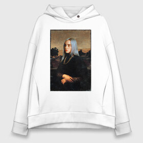 Женское худи Oversize хлопок с принтом Billie Eilish Mona Lisa в Петрозаводске, френч-терри — 70% хлопок, 30% полиэстер. Мягкий теплый начес внутри —100% хлопок | боковые карманы, эластичные манжеты и нижняя кромка, капюшон на магнитной кнопке | Тематика изображения на принте: at | billie | don’t | eilish | electronic | eyes | me | music | ocean | pirate | smile | synthpop | usa | айлиш | билли | музыка | пайрэт | синти поп | сша | электронная | электропоп