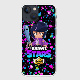 Чехол для iPhone 13 mini с принтом BRAWL STARS BIBI в Петрозаводске,  |  | brawl stars | crow | leon | leon shark | leon werewolf | sally leon | shark | stars | werewolf | акула | берли | ворон | леон | леон акула | оборотень | оборотень леон | спайк | эль примо