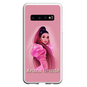 Чехол для Samsung Galaxy S10 с принтом Ariana Grande (Ариана Гранде) в Петрозаводске, Силикон | Область печати: задняя сторона чехла, без боковых панелей | ariana grande | актриса | американская певица | ариана | ариана гранде | гранде | девушка | музыка | певица | песни | продюсер