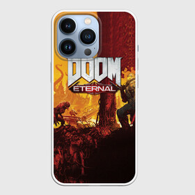 Чехол для iPhone 13 Pro с принтом DOOM eternal 2020 в Петрозаводске,  |  | 2020 | dom | doom | eternal | fortnite | pubg | дом | дум | дуум | пабг | пубг | фортнайт