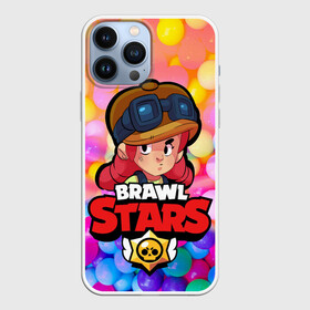 Чехол для iPhone 13 Pro Max с принтом Brawl Stars   Jessie в Петрозаводске,  |  | Тематика изображения на принте: brawl | jessie | stars | бравл | герой | джесси | игра | компьютерная | моба | мобильная | старс | шутер