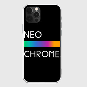 Чехол для iPhone 12 Pro Max с принтом NEO CHROME в Петрозаводске, Силикон |  | rgb | контрастный | круг | металл | мудрость | мысль | надпись | палитра | радуга | радужный | символ | сфера | текст | фраза | цветной | яркий
