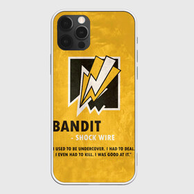 Чехол для iPhone 12 Pro Max с принтом Bandit (R6s) в Петрозаводске, Силикон |  | Тематика изображения на принте: art | bandit | game | logo | rainbow | shooter | siege | six | ubisoft | арт | бандит | игра | игры | компьютерные | лого | оперативник | осада | персонаж | радуга 6 | шутер