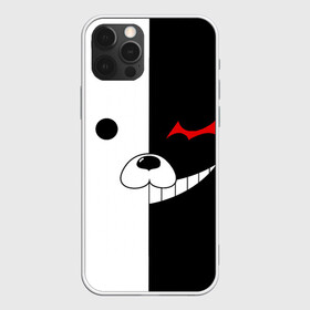 Чехол для iPhone 12 Pro с принтом Monokuma в Петрозаводске, силикон | область печати: задняя сторона чехла, без боковых панелей | anime | character | dangan ronpa | kawai | manga | аниме | анимэ | глаз | данганронпа | двухцветная | директор | злодей | из | изображение | кавай | крутой | лицо | манга | медведь | милый | мишка | на груди | необычный | нос