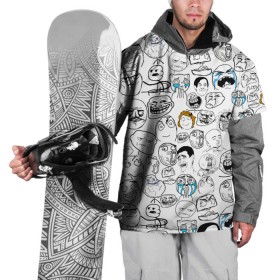 Накидка на куртку 3D с принтом МЕМЫ в Петрозаводске, 100% полиэстер |  | meme | pattern | smile | интернет приколы | мем | мемы | паттерн | прикол | рожицы | смайл | юмор