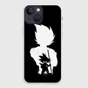 Чехол для iPhone 13 mini с принтом Mini Dragon Ball в Петрозаводске,  |  | anime | character | chibi | db | dragon ball | dragonball | kawai | manga | son | super | vegeta | zet | аниме | анимэ | вегета | воин | герой | главный | драконий жемчуг | зет | из | кавай | крутой | лицо | малыш | манга | манги | мелкий | мил