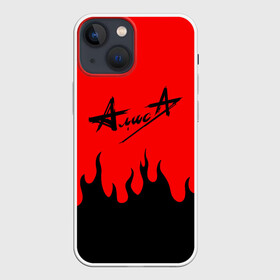 Чехол для iPhone 13 mini с принтом АлисА в Петрозаводске,  |  | alisa | rock | ussr | алиса | алиса группа | константин кинчев | рок | ссср