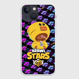 Чехол для iPhone 13 mini с принтом BRAWL STARS SALLY LEON. в Петрозаводске,  |  | bea | bibi | brawl stars | colt | crow | el brown | leon | leon shark | max | nita | sally leon | shark | акула | беа | берли | биби | бравл старс | браун | ворон | кольт | леон | леон акула | макс | нита | шелли