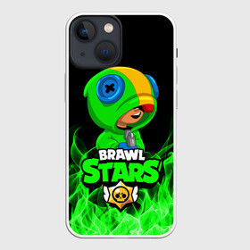 Чехол для iPhone 13 mini с принтом BRAWL STARS SALLY LEON в Петрозаводске,  |  | bibi | brawl stars | crow | el brown | leon | leon shark | max | sally leon | shark | stars | акула | биби | ворон | леон