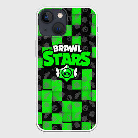 Чехол для iPhone 13 mini с принтом BRAWL STARS в Петрозаводске,  |  | 8 bit | bibi | brawl stars | brock | bull | crow | dinomike | el primo | leon | mobile game | nita | poko | ricochet | stars | tara | бравл старс | ворон | леон | мобильные игры