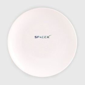 Тарелка с принтом SpaceX в Петрозаводске, фарфор | диаметр - 210 мм
диаметр для нанесения принта - 120 мм | space | spacex | tesla | астрономия | илон маск | космонавт | космос | прикольная надпись | спэйс икс