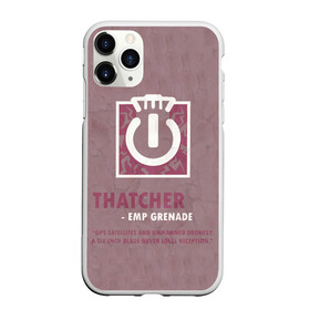 Чехол для iPhone 11 Pro матовый с принтом Thatcher в Петрозаводске, Силикон |  | art | game | logo | rainbow | shooter | siege | six | thatcher | ubisoft | арт | игра | игры | компьютерные | лого | оперативник | осада | персонаж | радуга 6 | тетчер | шутер