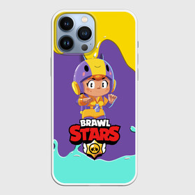 Чехол для iPhone 13 Pro Max с принтом BRAWL STARS BEA. в Петрозаводске,  |  | Тематика изображения на принте: bea | bibi | brawl stars | colt | crow | el brown | leon | leon shark | max | nita | sally leon | shark | акула | беа | берли | биби | бравл старс | браун | ворон | кольт | леон | леон акула | макс | нита | шелли