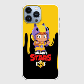 Чехол для iPhone 13 Pro Max с принтом BRAWL STARS BEA. в Петрозаводске,  |  | Тематика изображения на принте: bea | bibi | brawl stars | colt | crow | el brown | leon | leon shark | max | nita | sally leon | shark | акула | беа | берли | биби | бравл старс | браун | ворон | кольт | леон | леон акула | макс | нита | шелли