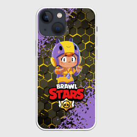 Чехол для iPhone 13 mini с принтом BRAWL STARS BEA. в Петрозаводске,  |  | bea | bibi | brawl stars | colt | crow | el brown | leon | leon shark | max | nita | sally leon | shark | акула | беа | берли | биби | бравл старс | браун | ворон | кольт | леон | леон акула | макс | нита | шелли