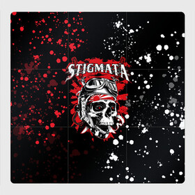 Магнитный плакат 3Х3 с принтом Stigmata | Стигмата (Z) в Петрозаводске, Полимерный материал с магнитным слоем | 9 деталей размером 9*9 см | music | rock | stigmata | альтернатива | музыка | рок | стигмата | тарас уманскии