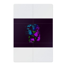 Магнитный плакат 2Х3 с принтом Тигрица в Петрозаводске, Полимерный материал с магнитным слоем | 6 деталей размером 9*9 см | женская | красивая футболка | красивый принт | тигр | тигрица