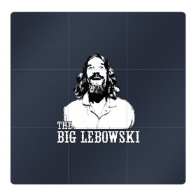 Магнитный плакат 3Х3 с принтом The Big Lebowski в Петрозаводске, Полимерный материал с магнитным слоем | 9 деталей размером 9*9 см | Тематика изображения на принте: dude | film | бриджес | герой | джефф | джеффри | дюдя | комедия | лебовски | персонаж | фильм | чувак