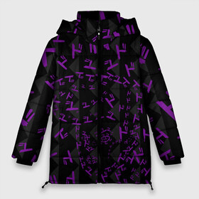 Женская зимняя куртка 3D с принтом Higashikata Josuke JoJo в Петрозаводске, верх — 100% полиэстер; подкладка — 100% полиэстер; утеплитель — 100% полиэстер | длина ниже бедра, силуэт Оверсайз. Есть воротник-стойка, отстегивающийся капюшон и ветрозащитная планка. 

Боковые карманы с листочкой на кнопках и внутренний карман на молнии | higashikata josuke.  jojo