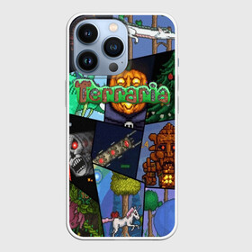 Чехол для iPhone 13 Pro с принтом Terraria | Террария (Z) в Петрозаводске,  |  | minecraft | terraria | инди игры | майнкрафт | террария