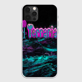 Чехол для iPhone 12 Pro Max с принтом Terraria в Петрозаводске, Силикон |  | terraria | terraria logo | terraria modded | террария | террария надпись