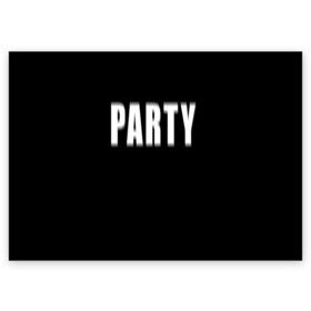 Поздравительная открытка с принтом Hard PARTY в Петрозаводске, 100% бумага | плотность бумаги 280 г/м2, матовая, на обратной стороне линовка и место для марки
 | hard party | party | pati | вечеринка | как у томби | пати | хард пати | что было дальше
