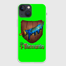 Чехол для iPhone 13 mini с принтом Terraria в Петрозаводске,  |  | action | minecraft | terraria | игра | компьютерная игра | приключение | терария | террария