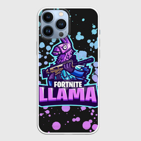 Чехол для iPhone 13 Pro Max с принтом Fortnite LLAMA в Петрозаводске,  |  | Тематика изображения на принте: battle | fortnite | funny | kills | royale | save | season | the | twitch | world | битва | борьба | зомби | королевская | оружие | скины | стратегия | фортнайт