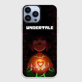 Чехол для iPhone 13 Pro Max с принтом UNDERTALE CHARA в Петрозаводске,  |  | Тематика изображения на принте: asriel dreemurr | chara | frisk | gaster blaster | sans | undertale | азриэль дримурр | андертейл | андрайн | гастер | меттатон | санс | фриск | чара