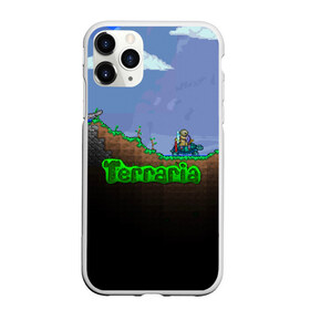 Чехол для iPhone 11 Pro матовый с принтом terraria game в Петрозаводске, Силикон |  | game | pixel | terraria | игра | пиксель | террариа