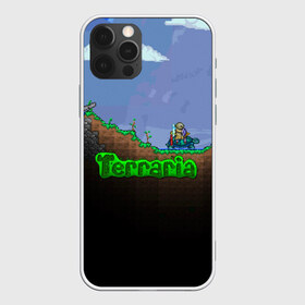 Чехол для iPhone 12 Pro Max с принтом terraria game в Петрозаводске, Силикон |  | game | pixel | terraria | игра | пиксель | террариа