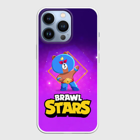 Чехол для iPhone 13 Pro с принтом Brawl Stars. El Brown в Петрозаводске,  |  | Тематика изображения на принте: bo | brawl | brock | bull | colt | dynamike | elprimo | jessie | leon | moba | nita | shelly | stars | бо | брок | булл | джесси | динамайк | кольт | леон | нита | шелли | эльпримо