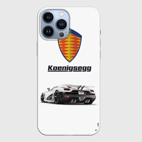 Чехол для iPhone 13 Pro Max с принтом Koenigsegg в Петрозаводске,  |  | Тематика изображения на принте: футболка 3d с принтом koenigsegg