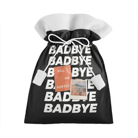Подарочный 3D мешок с принтом Badbye в Петрозаводске, 100% полиэстер | Размер: 29*39 см | Тематика изображения на принте: bangtan | bighit | boy | fake love | j hope | jimin | jin | jungkook | korea | kpop | live | luv | mic drop | rm | suga | v | with | бтс | кей | поп