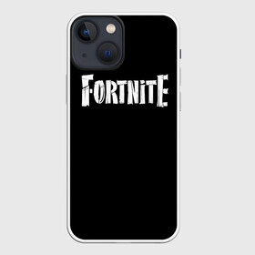 Чехол для iPhone 13 mini с принтом Fortnite в Петрозаводске,  |  | fortnite | фортнайт | черная футболка