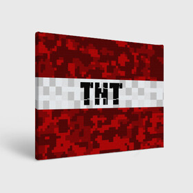Холст прямоугольный с принтом MINECRAFT TNT / МАЙНКРАФТ ТНТ в Петрозаводске, 100% ПВХ |  | Тематика изображения на принте: block | creeper | cube | minecraft | pixel | блок | геометрия | крафт | крипер | кубики | майнкрафт | пиксели